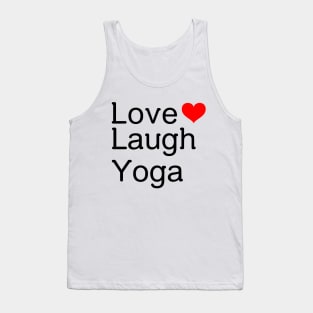 Love Laugh Yoga Tank Top